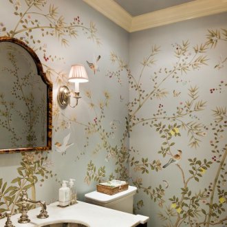 Floral ταπετσαρία