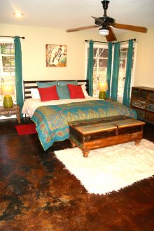 Boho έπιπλα υπνοδωματίου στυλ