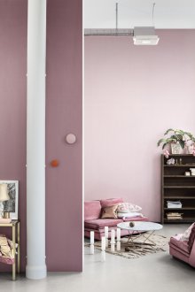 Στερεά ταπετσαρία στιλ σοφίτας