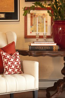 Απλή ταπετσαρία ύφασμα