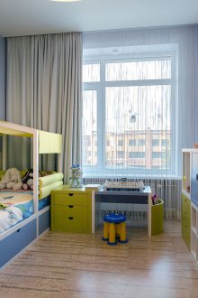 Συνδυασμένες κουρτίνες στο φυτώριο