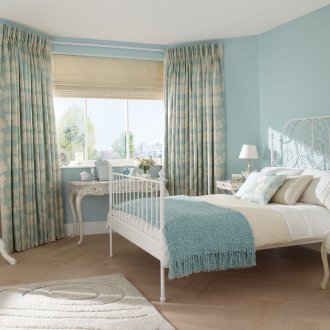 Combo μπλε κουρτίνες