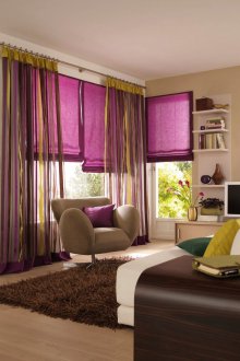 Συνδυασμένες ρωμαϊκές κουρτίνες