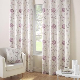 Κουρτίνες με λουλούδια πασχαλιάς