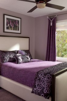 Lilac ίσια κουρτίνες