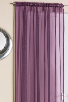 Σκούρες κουρτίνες λιλά