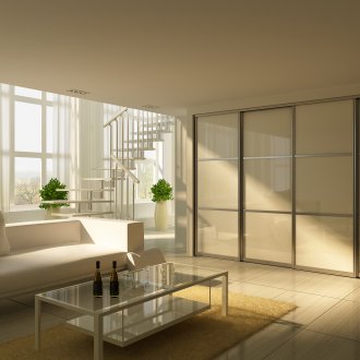 Ενσωματωμένη ντουλάπα κρέμας