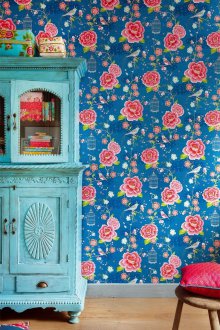 Υφασμάτινη ταπετσαρία για το δωμάτιο του κοριτσιού