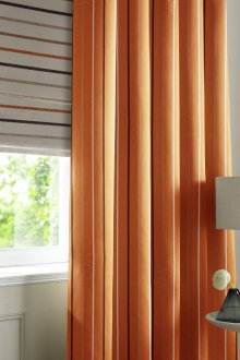 Πορτοκαλί Κουρτίνες Combo