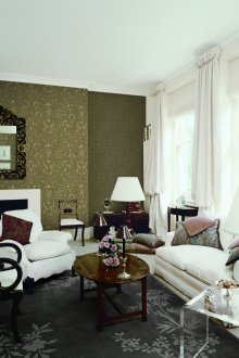 Πλένεται Art Nouveau ταπετσαρία