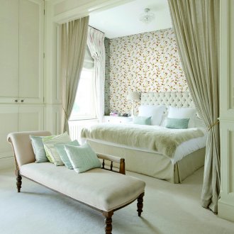 Πλένεται ταπετσαρία στο υπνοδωμάτιο