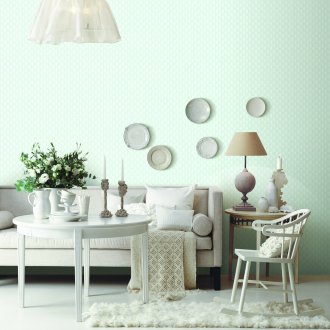 Πλένεται πράσινη ταπετσαρία