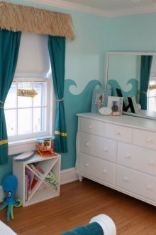 Κουρτίνες μικρής θάλασσας στο νηπιαγωγείο