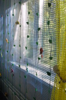 Ναυτικές σκάλες με πλέγμα