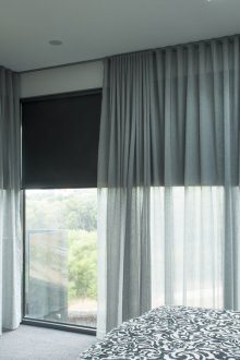 Κουρτίνες με πέπλο