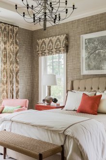 Μπεζ σχεδιαστές κουρτίνες