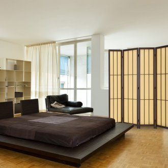 Υπνοδωμάτιο στο εσωτερικό του ιαπωνικού στιλ