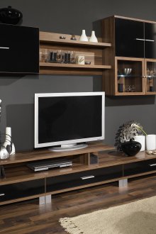 Όμορφη πολυλειτουργική ντουλάπα για το σαλόνι