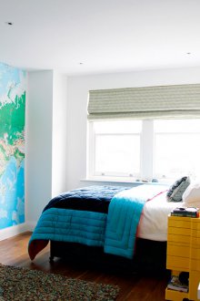 Ταπετσαρία για την κρεβατοκάμαρα ενός εφήβου