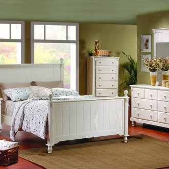 Λευκά έπιπλα υπνοδωματίου στυλ