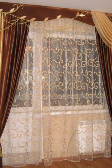 Χρυσές κουρτίνες μωσαϊκού