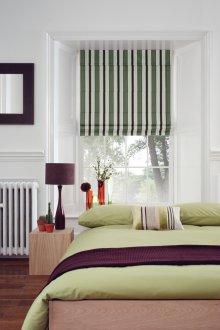 Στενές Ριγέ Κουρτίνες