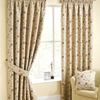 Jacquard virágfüggönyök