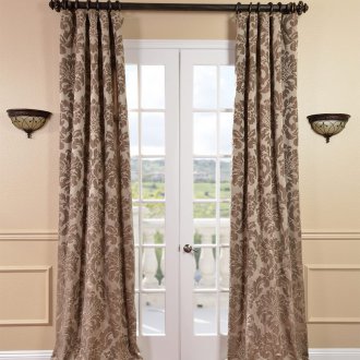 Jacquard κουρτίνες στο σπίτι