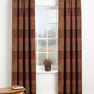 Jacquard κουρτίνες στο εσωτερικό