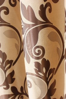 Καφέ ζακέτα κουρτίνες