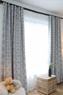 Σχεδιασμένες κουρτίνες Jacquard