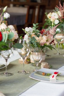 Διακόσμηση τραπεζιών γάμου