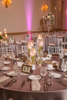 Διακόσμηση τραπεζιών γάμου