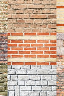 Επιλογές πρόσοψης από τούβλα