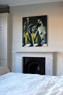 Εντοιχισμένες ντουλάπες στο υπνοδωμάτιο