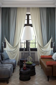 Art Nouveau Διπλές Κουρτίνες