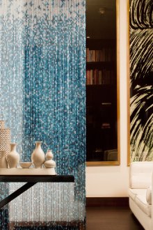 Μπλε κουρτίνες Kisei