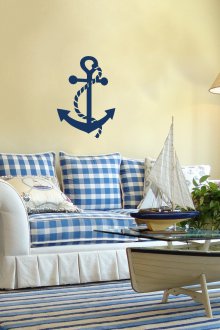 Μπλε καναπέ