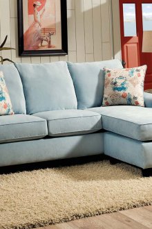 Καναπές Blue Jacquard