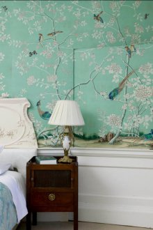 Ένα πράσινο κουρτίνες