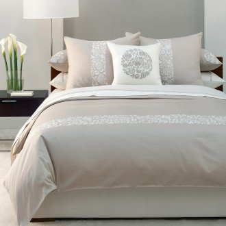 Beige soverom i Khrusjtsjov