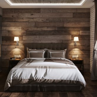 Falske tak på soverommet i Khrusjtsjov