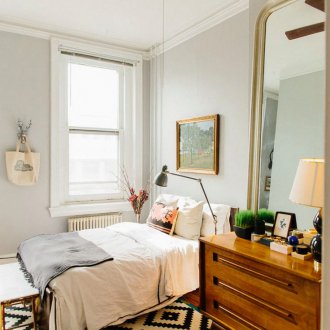 Khrushchev-soverommet i retrostil