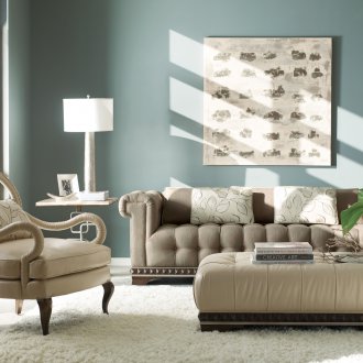 Beige Chester sofa