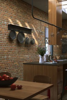 Rolled κουρτίνες πατάρι