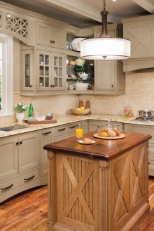 Κουζίνα MDF σε στυλ χώρας