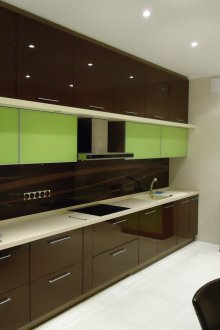 Απευθείας κουζίνα MDF