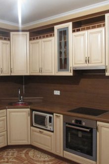 Κουζίνα από βανίλια MDF