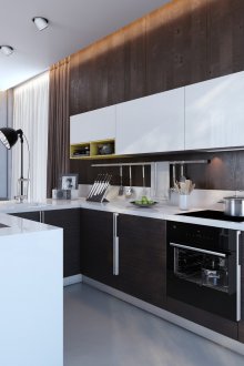 Κουζίνα MDF Wenge