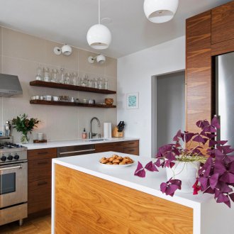 Ξύλινη κουζίνα